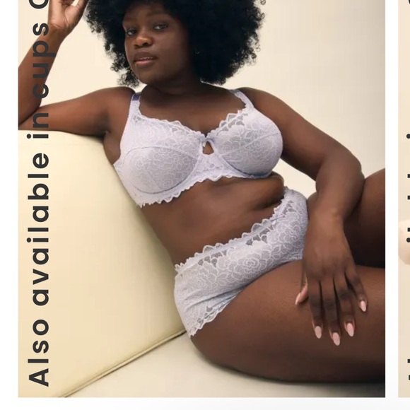 40DDD Deesse unlined lace bra. EUC, Photo is from website for info only - Picture 1 of 3